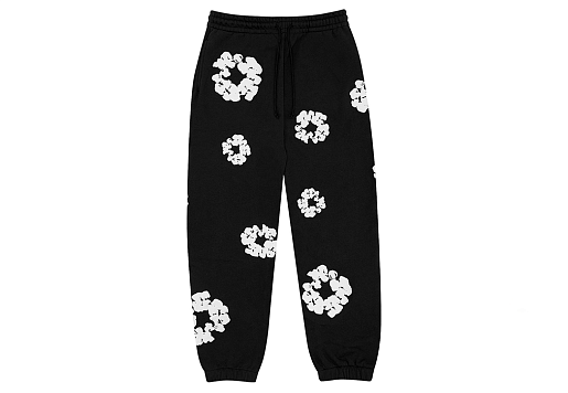 Denim Tears The Cotton Wreath Sweatpants Black